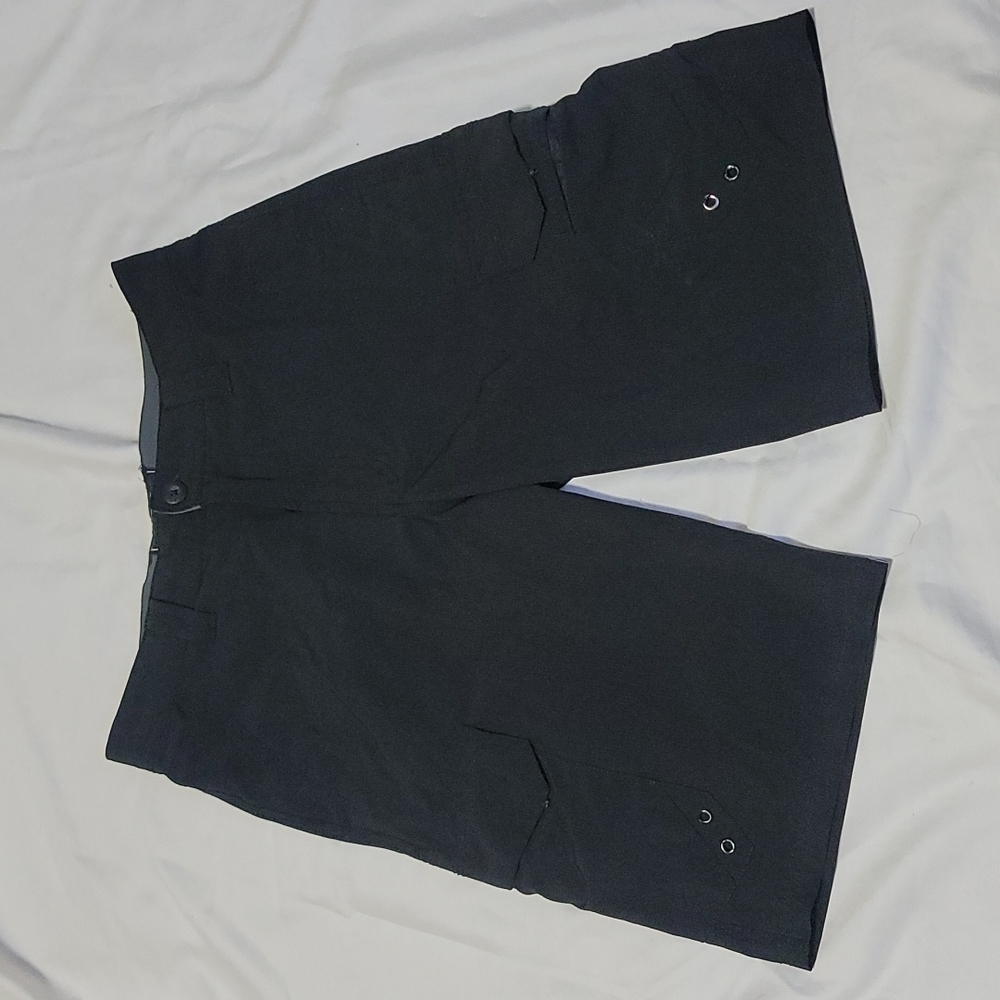 Ocean Current Black Cargo Shorts